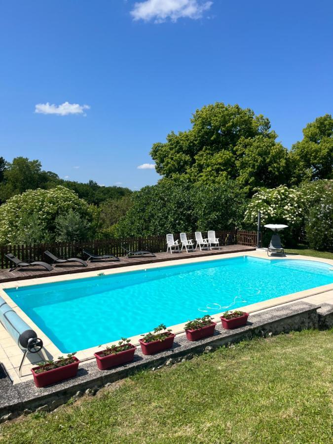 La Colline De Tilleul - Les Deux Puits - Cosy Cottage With Swimming Pool Near Aubeterre Saint-Romain  Exterior photo